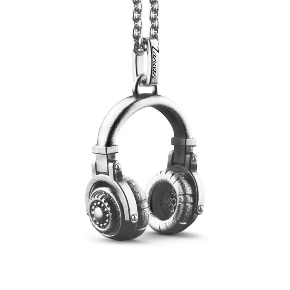 Zancan Silver Necklace With Headphone Pendant.^Zancan Gioielli Flash Sale