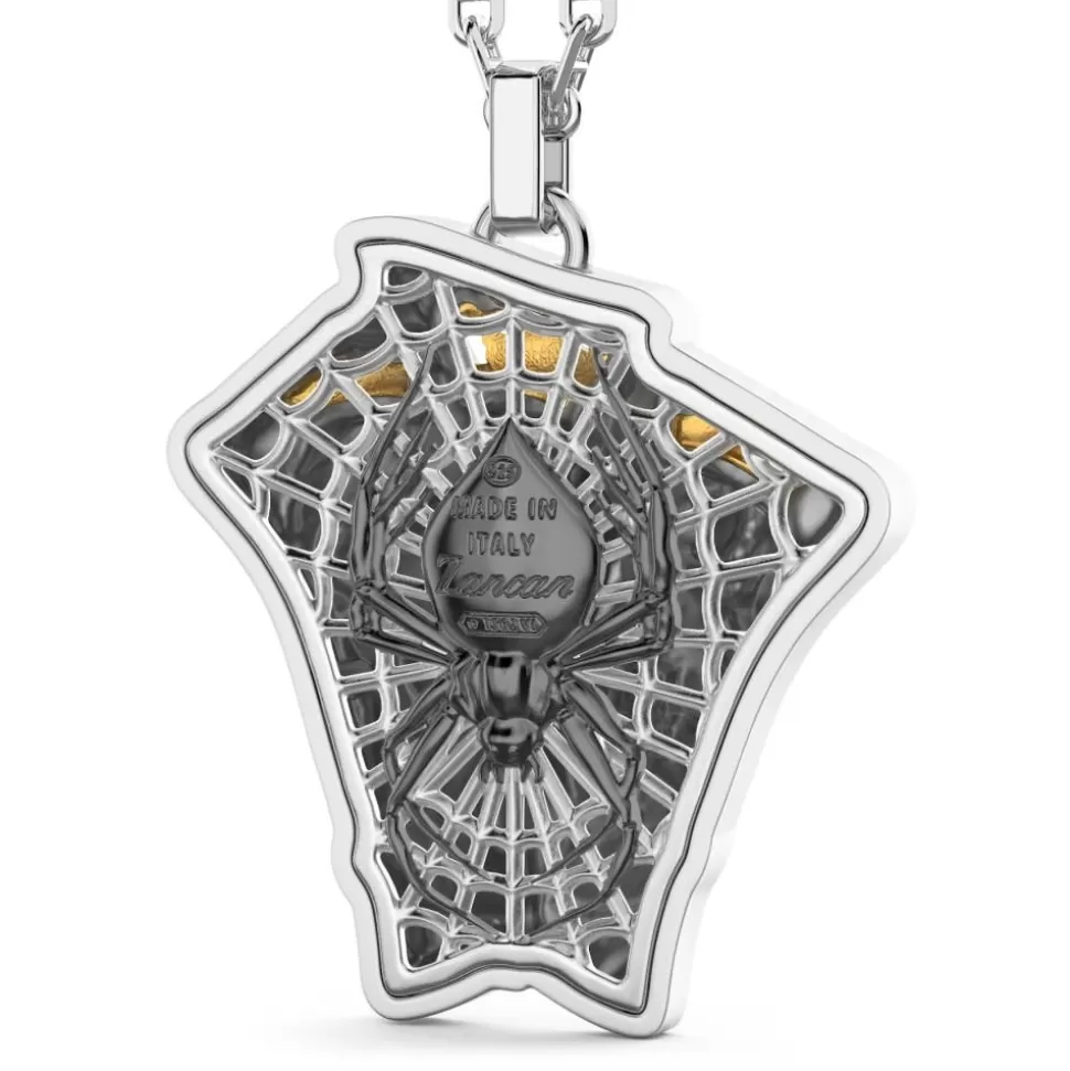 Zancan Silver Necklace With Playing Card Pendant.^Zancan Gioielli Online