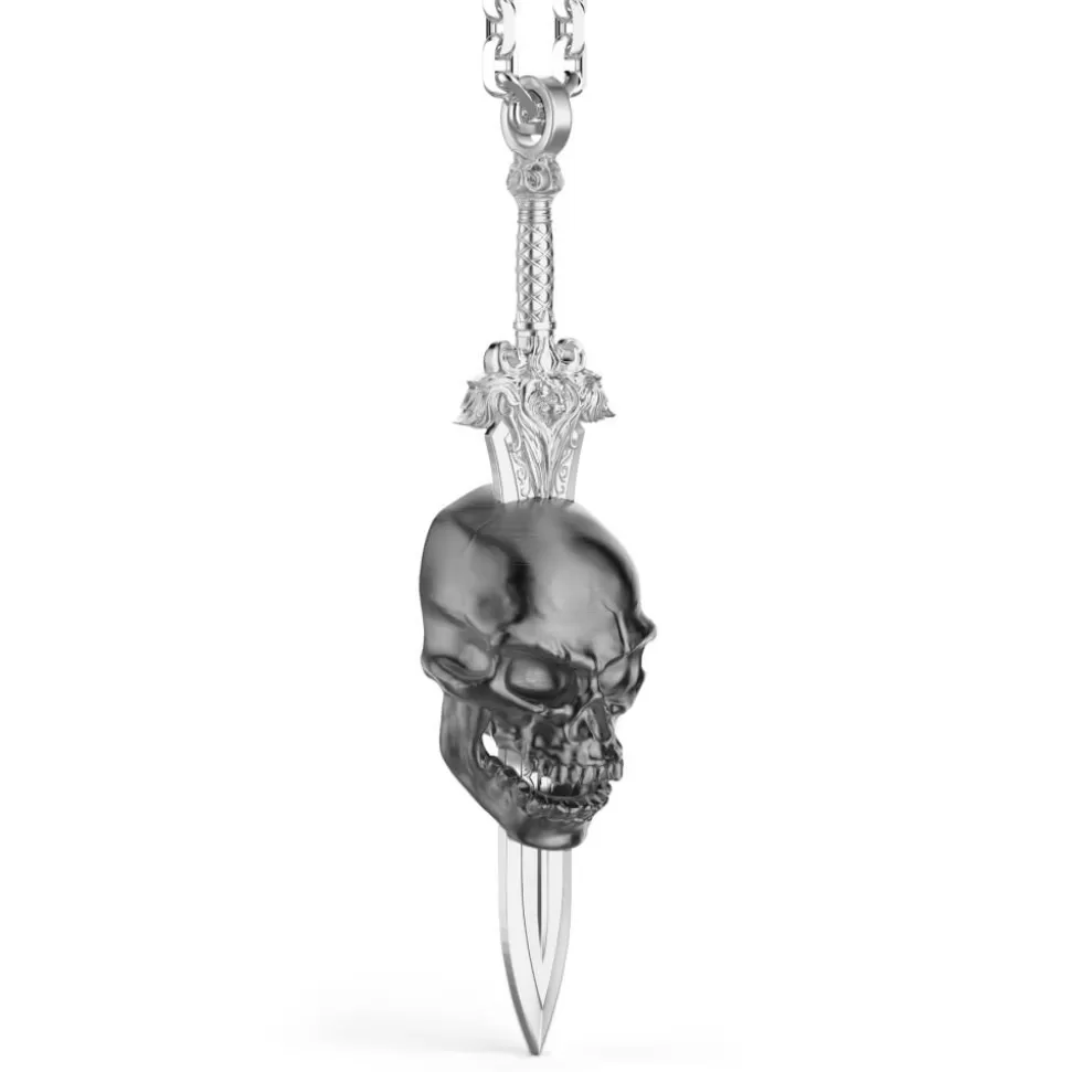 Zancan Silver Necklace With Skull.^Zancan Gioielli Discount