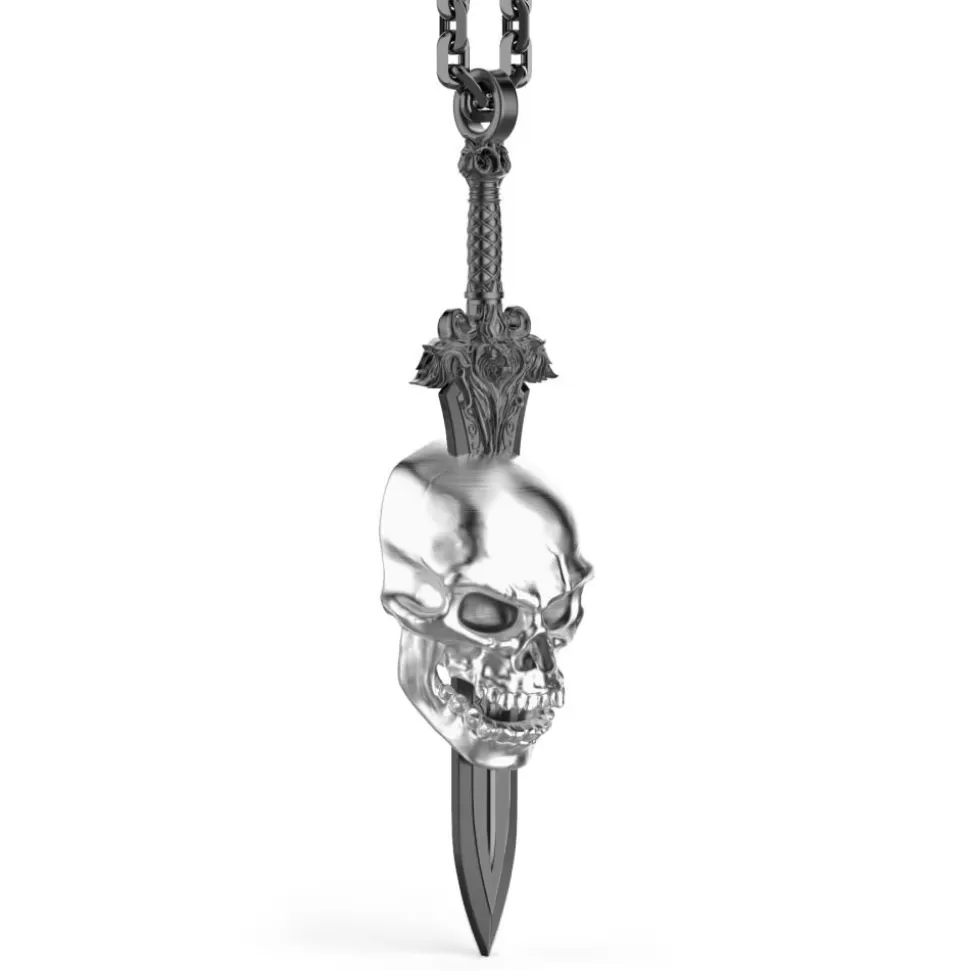 Zancan Silver Necklace With Skull.^Zancan Gioielli Store