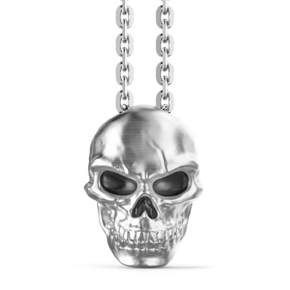 Zancan Silver Necklace With Skull Pendant.^Zancan Gioielli Online