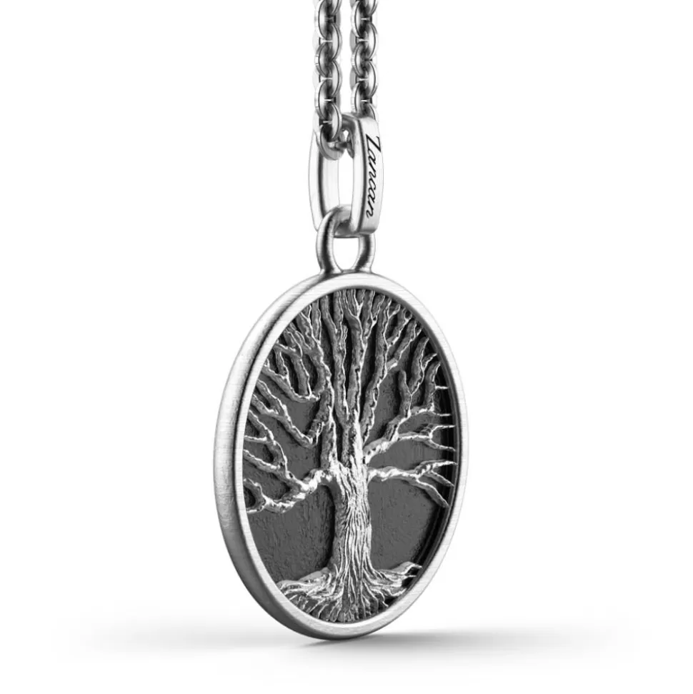 Zancan Silver Necklace With Tree Of Life Pendant.^Zancan Gioielli Flash Sale