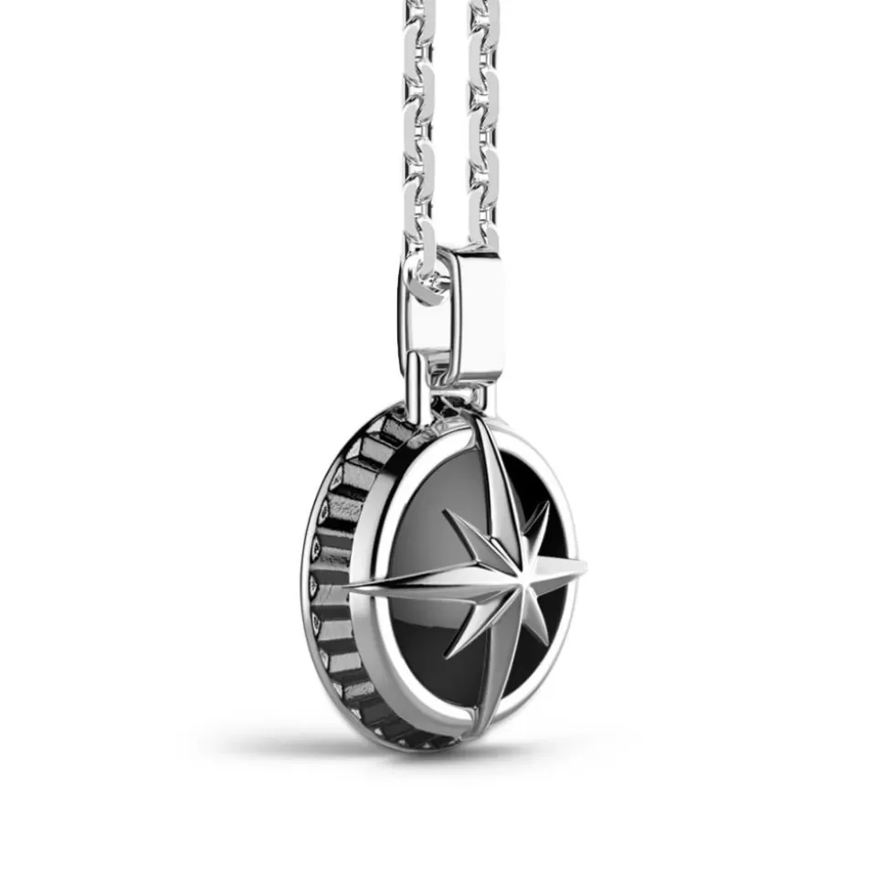 Zancan Silver Necklace With Wind Rose Pendant.^Zancan Gioielli Best Sale