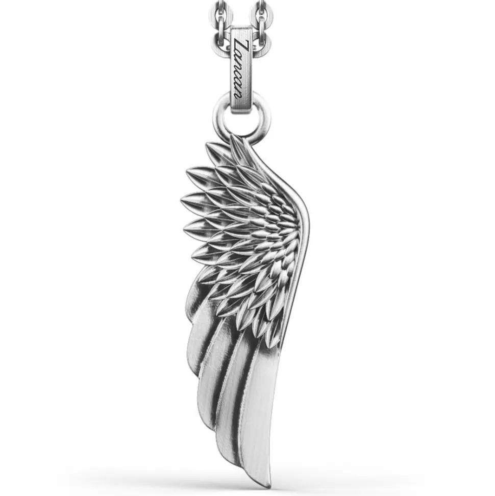 Zancan Silver Necklace With Wing Pendant.^Zancan Gioielli Shop