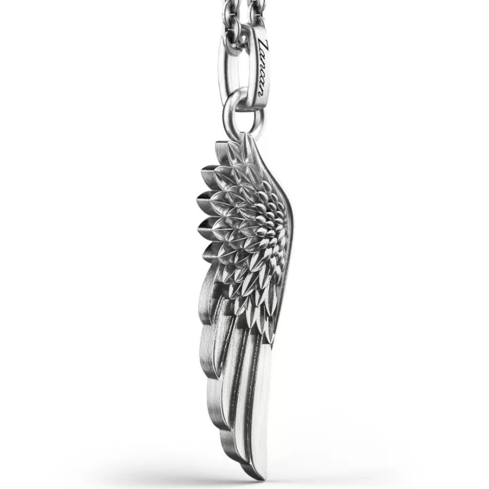 Zancan Silver Necklace With Wing Pendant.^Zancan Gioielli Shop