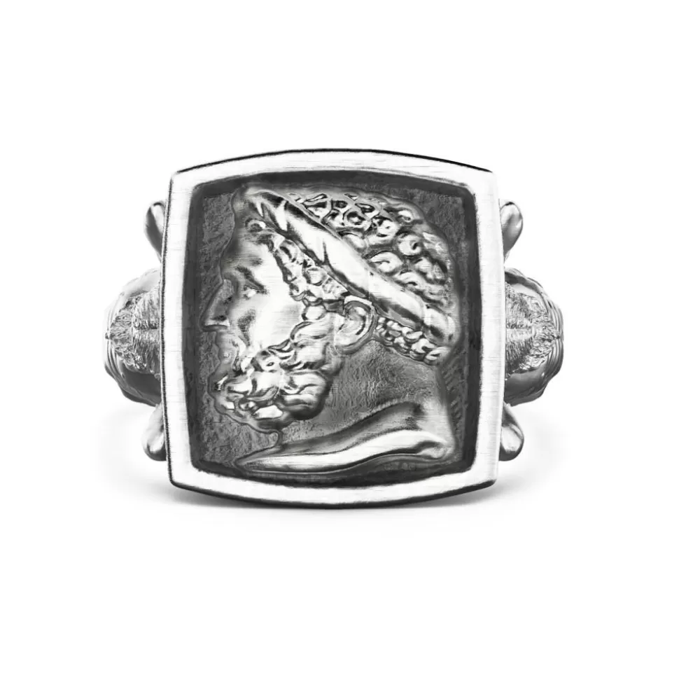 Zancan Silver Ring With Adonis.^Zancan Gioielli Cheap