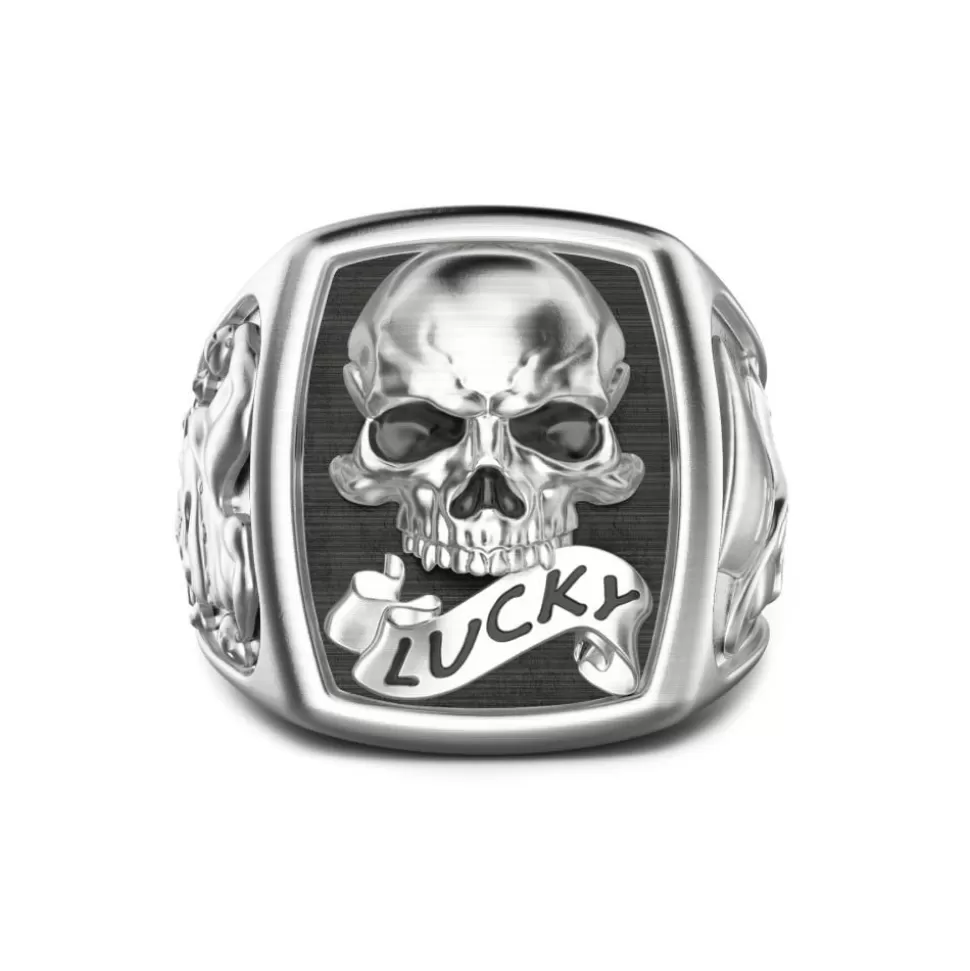 Zancan Silver Ring With Skull^Zancan Gioielli Hot