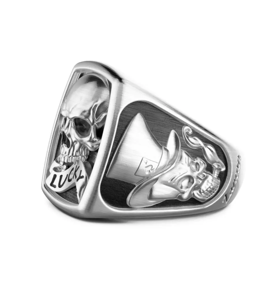 Zancan Silver Ring With Skull^Zancan Gioielli Hot