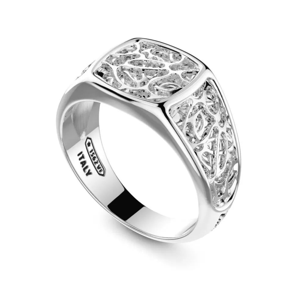 Zancan Silver Signet Ring.^Zancan Gioielli Cheap