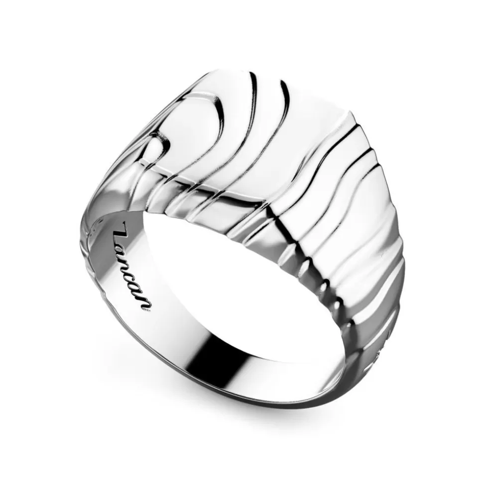 Zancan Silver Signet Ring.^Zancan Gioielli Sale