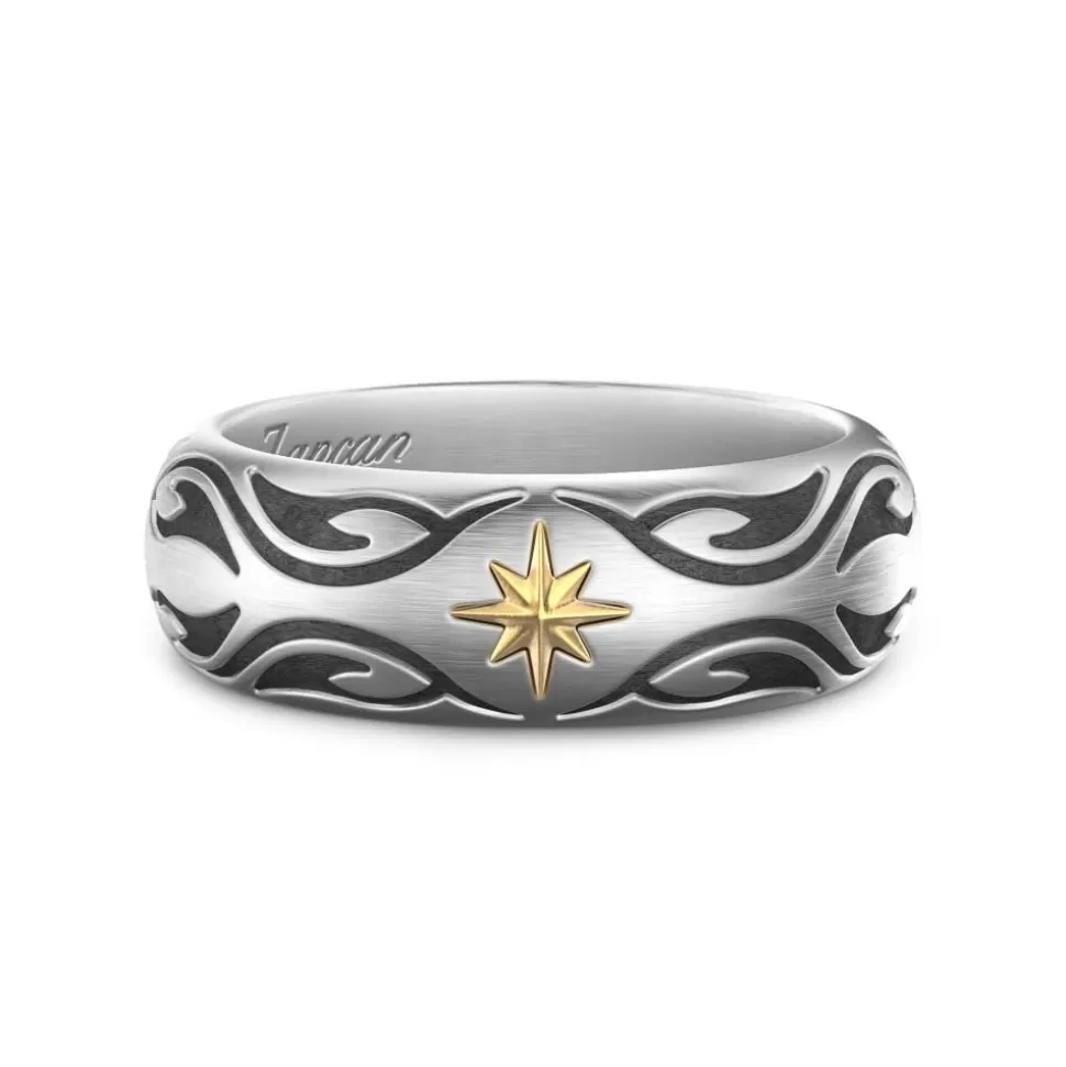 Zancan Silver Tribal Band Ring.^Zancan Gioielli Discount