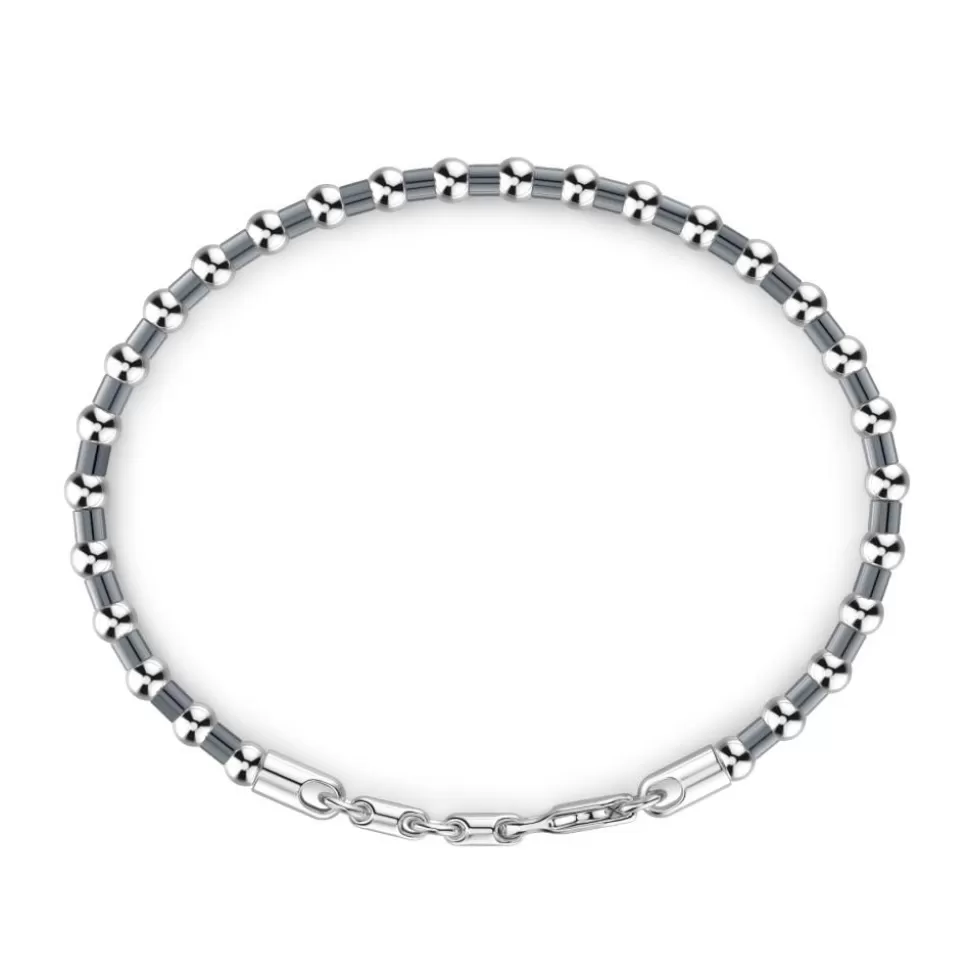 Zancan Soft Silver Beads Bracelet.^Zancan Gioielli Fashion