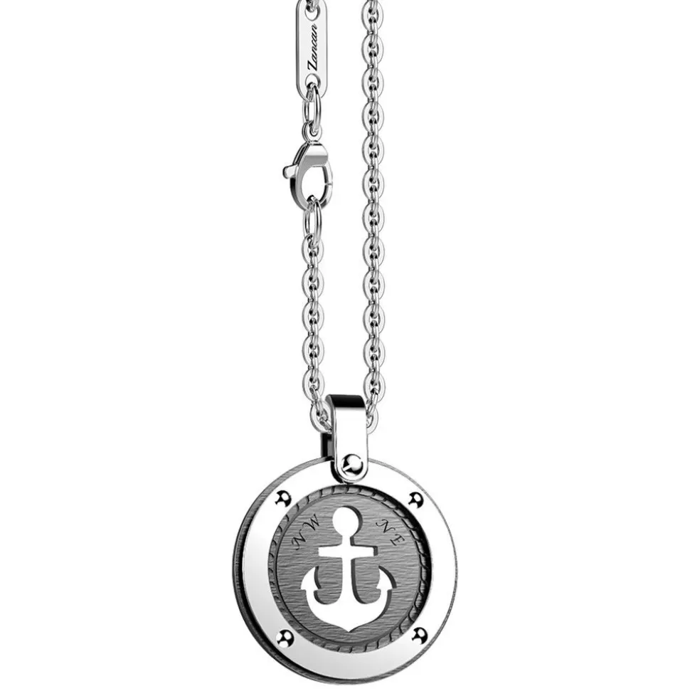 Zancan Steel Necklace With Anchor.^Zancan Gioielli Cheap