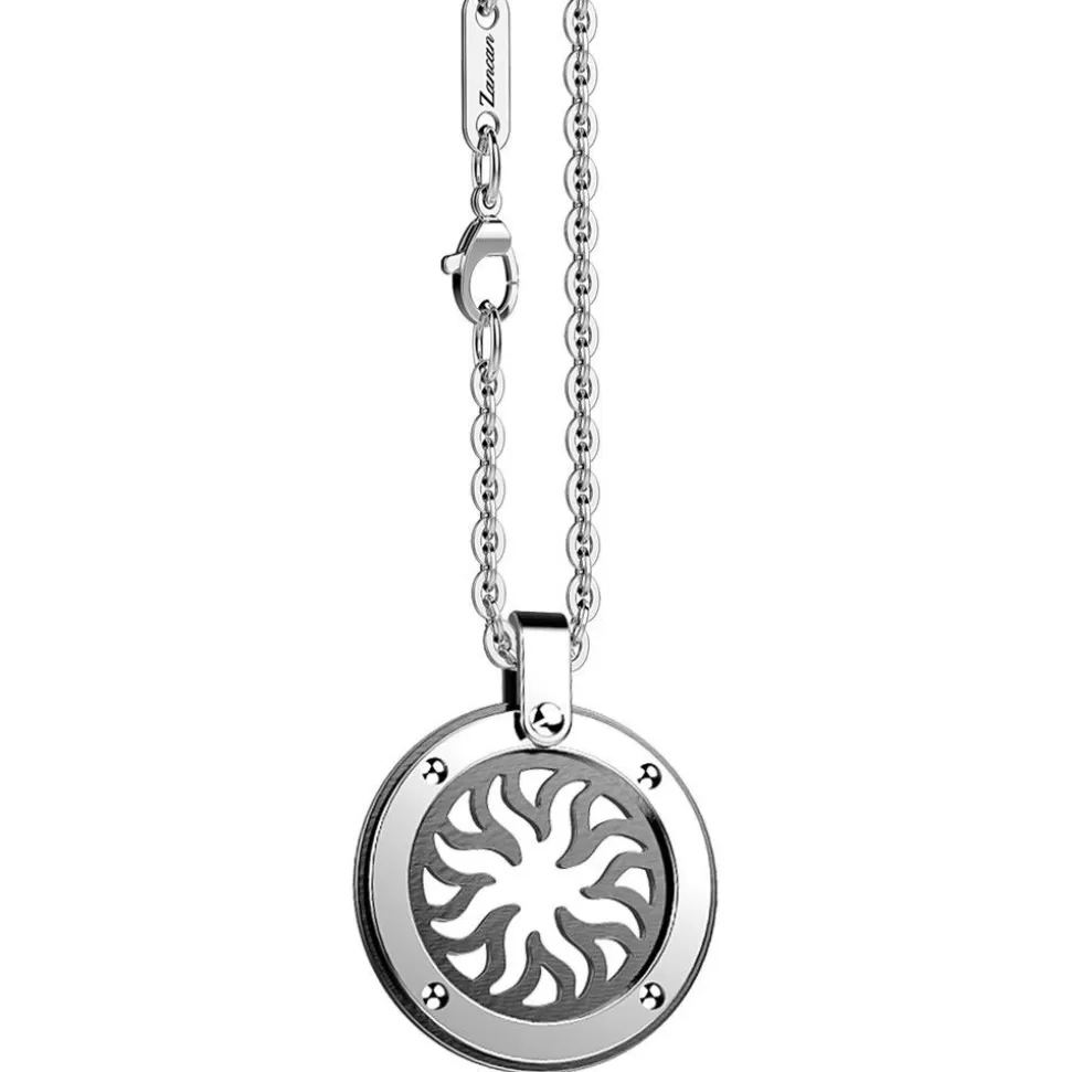 Zancan Steel Necklace With Sun.^Zancan Gioielli Cheap