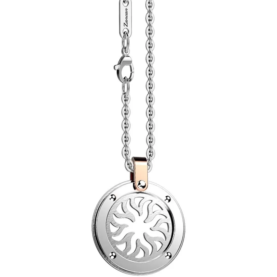 Zancan Steel Necklace With Sun.^Zancan Gioielli Best Sale