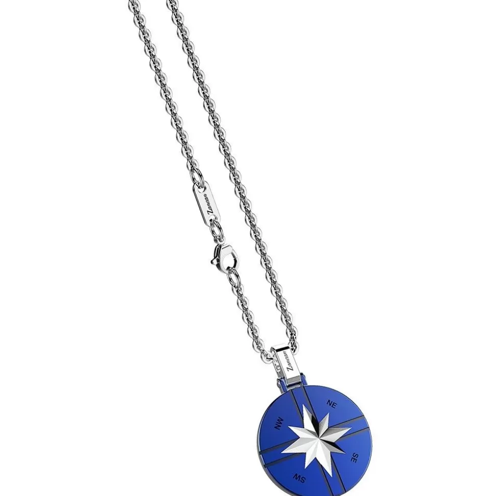 Zancan Steel Necklace With Wind Rose.^Zancan Gioielli Cheap