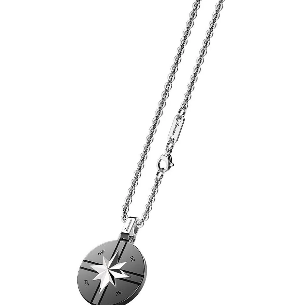 Zancan Steel Necklace With Wind Rose.^Zancan Gioielli Cheap