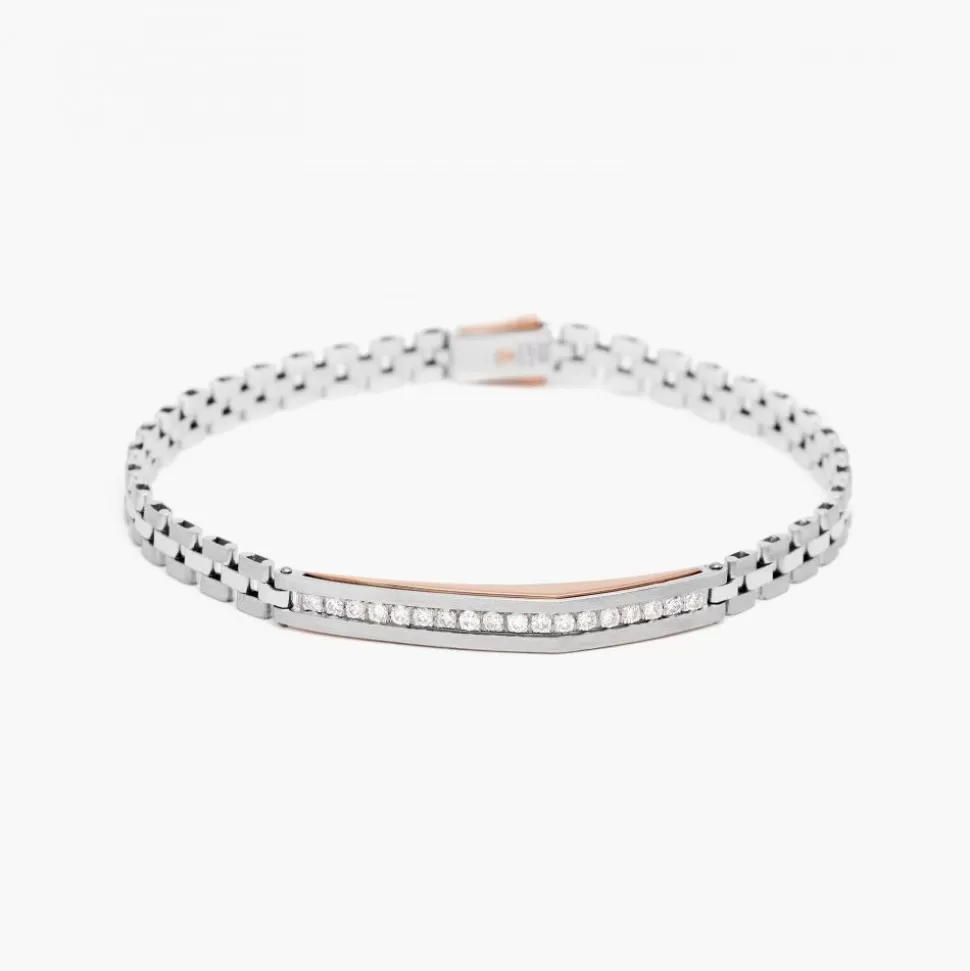 Zancan White Gold Bracelet With Diamonds.^Zancan Gioielli Fashion