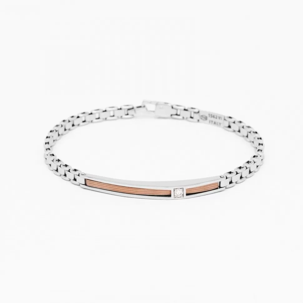 Zancan White Gold Bracelet With Diamonds.^Zancan Gioielli Discount