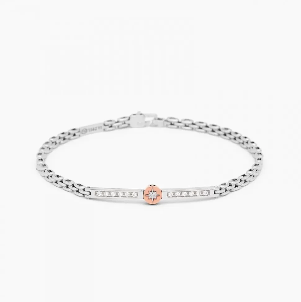 Zancan White Gold Bracelet With Diamonds.^Zancan Gioielli Clearance