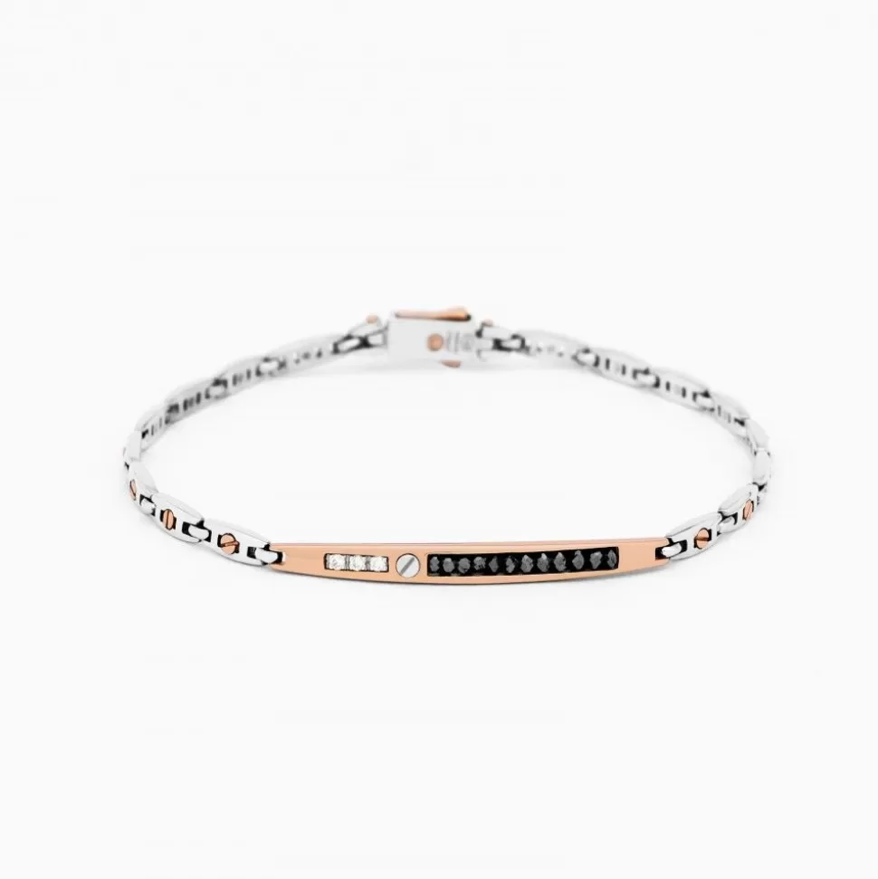 Zancan White Gold Bracelet With Diamonds.^Zancan Gioielli Hot