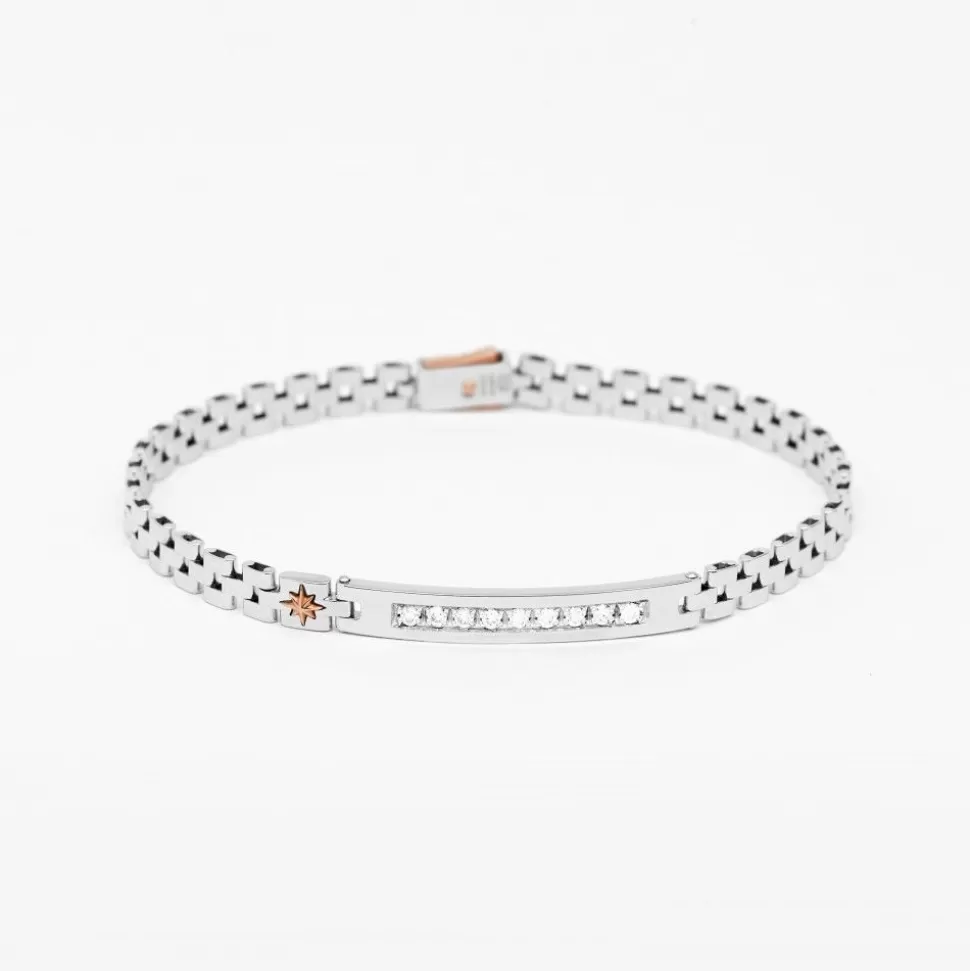 Zancan White Gold Bracelet With Diamonds.^Zancan Gioielli Online