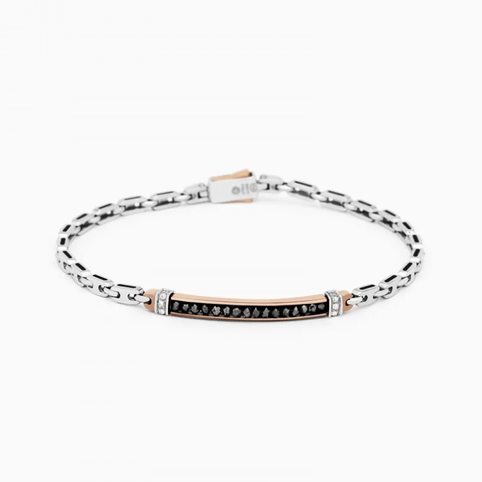 Zancan White Gold Bracelet With Diamonds.^Zancan Gioielli Hot