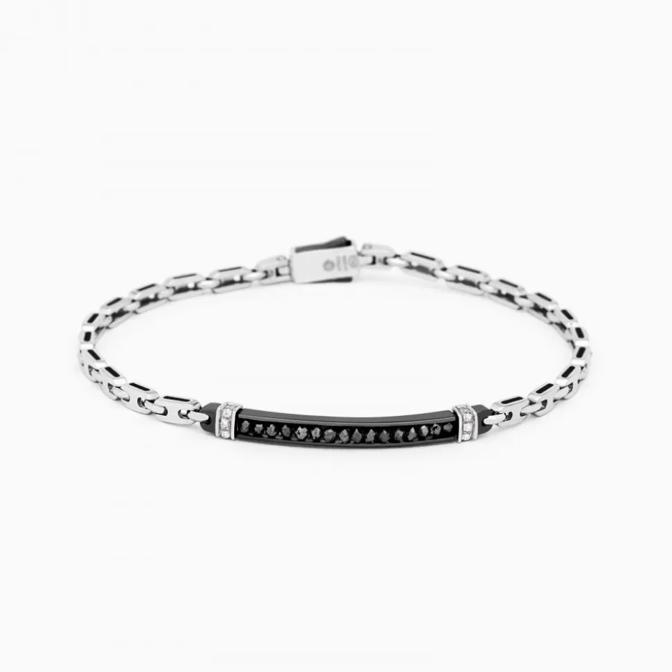 Zancan White Gold Bracelet With Diamonds.^Zancan Gioielli Clearance