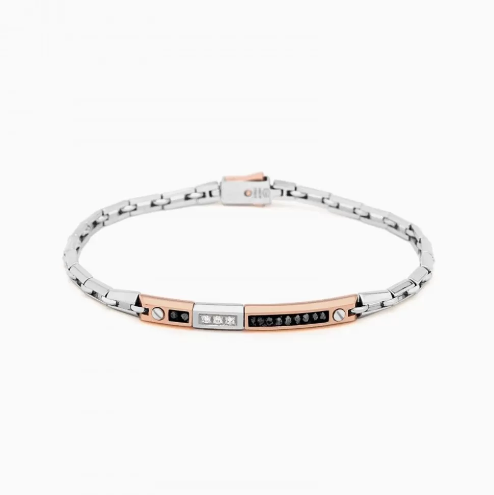 Zancan White Gold Bracelet With Diamonds.^Zancan Gioielli Shop