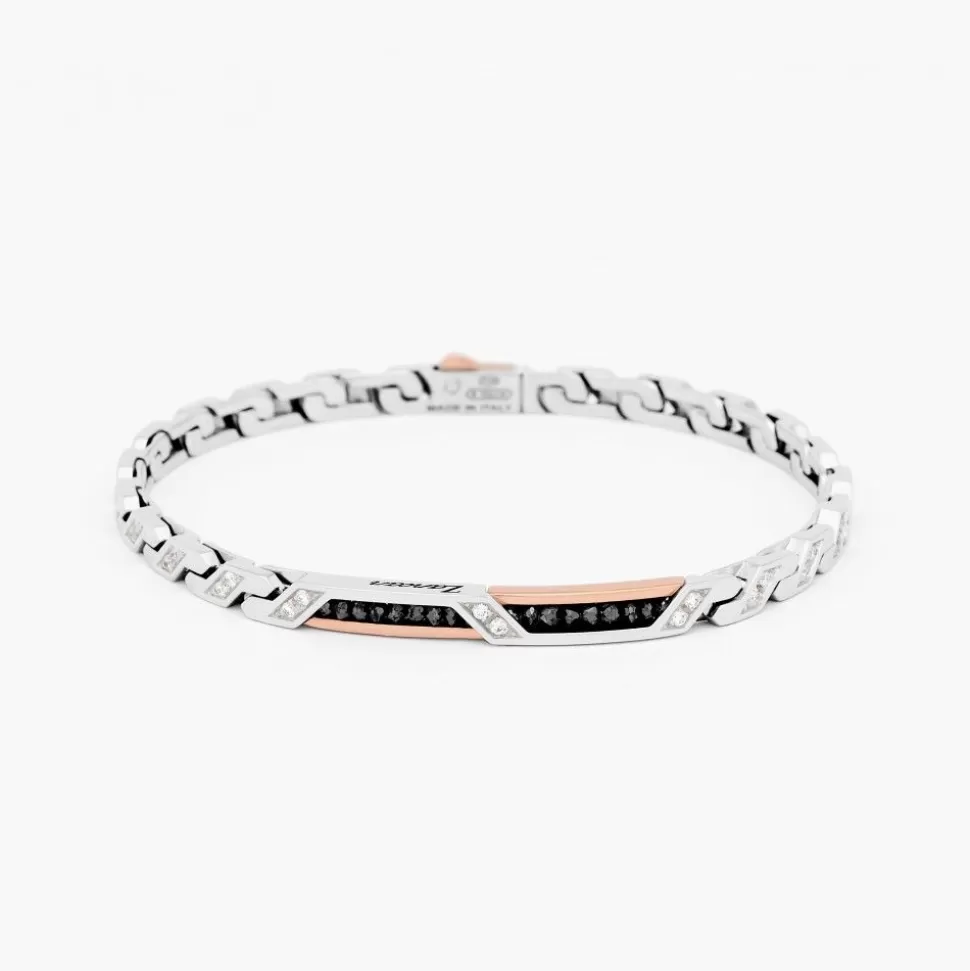 Zancan White Gold Bracelet With Diamonds.^Zancan Gioielli Hot