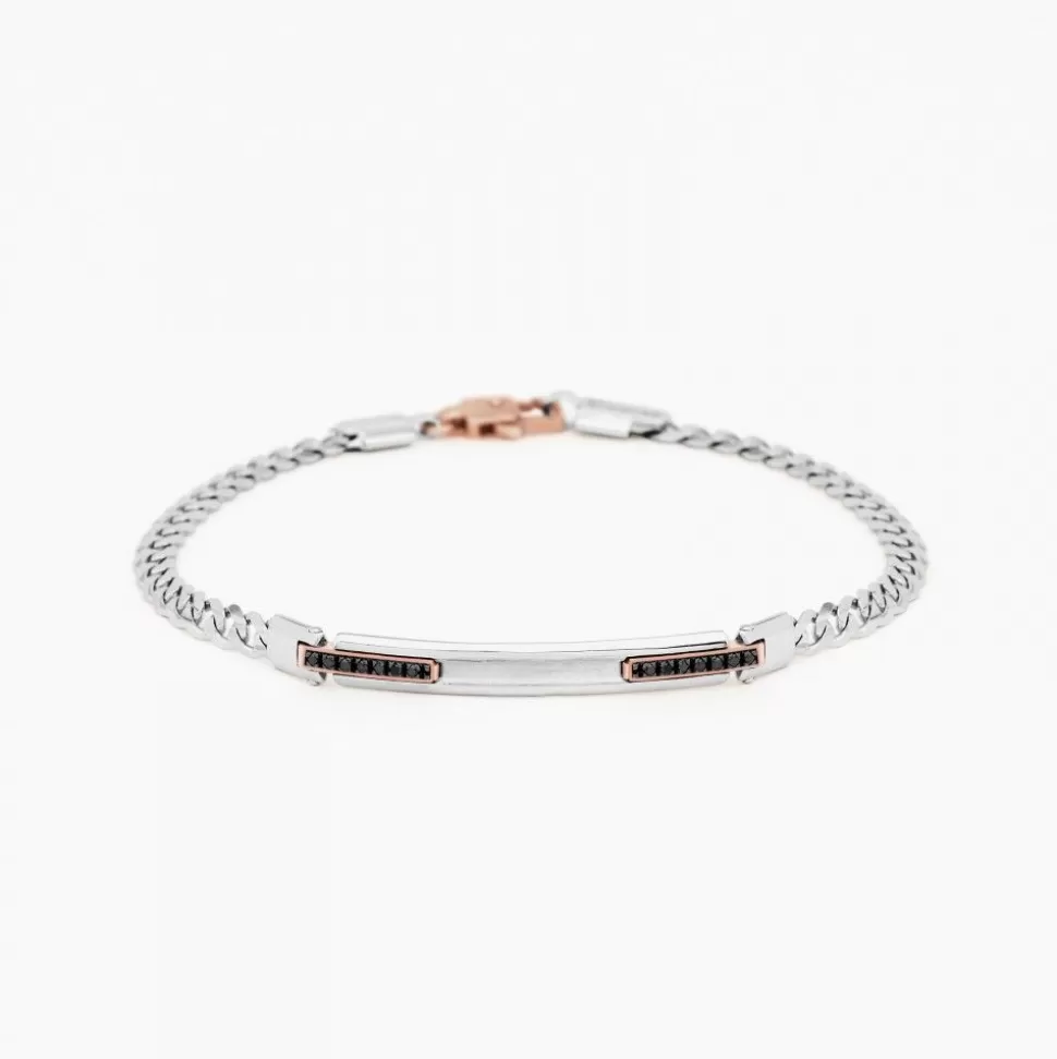 Zancan White Gold Bracelet With Diamonds.^Zancan Gioielli Store