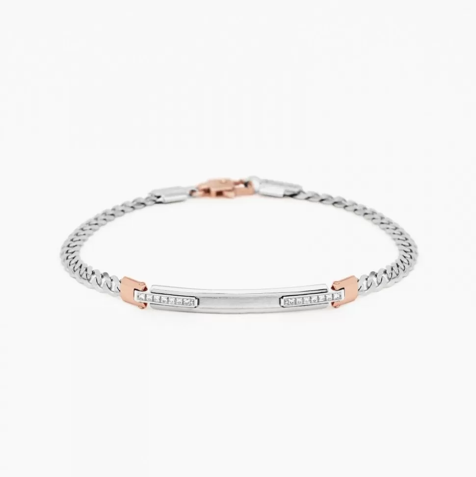 Zancan White Gold Bracelet With Diamonds.^Zancan Gioielli New