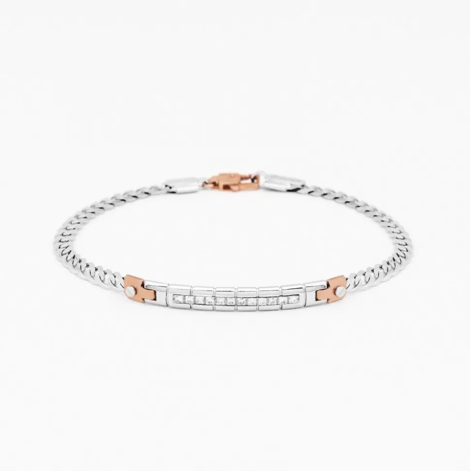 Zancan White Gold Bracelet With Diamonds.^Zancan Gioielli Flash Sale