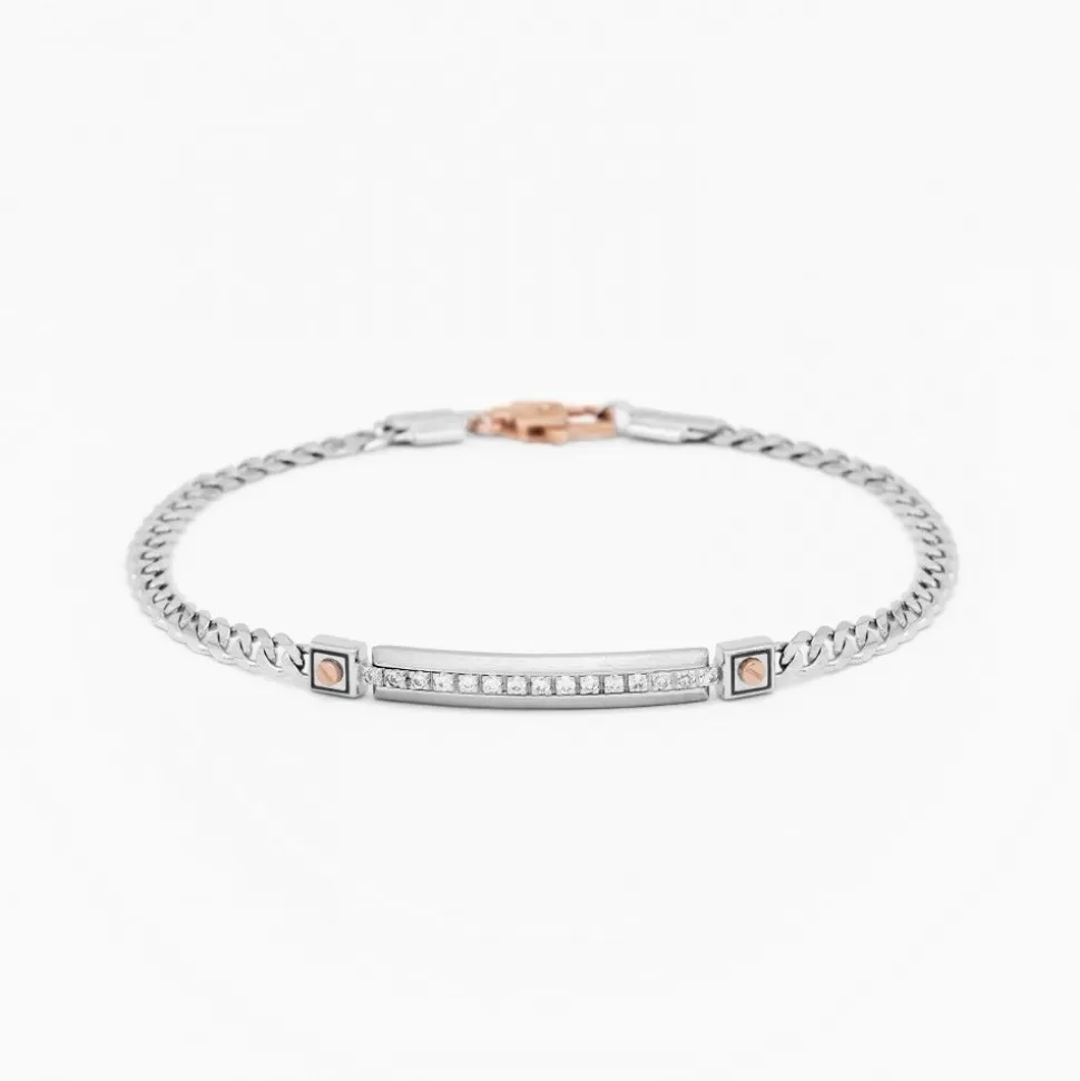 Zancan White Gold Bracelet With Diamonds.^Zancan Gioielli Flash Sale