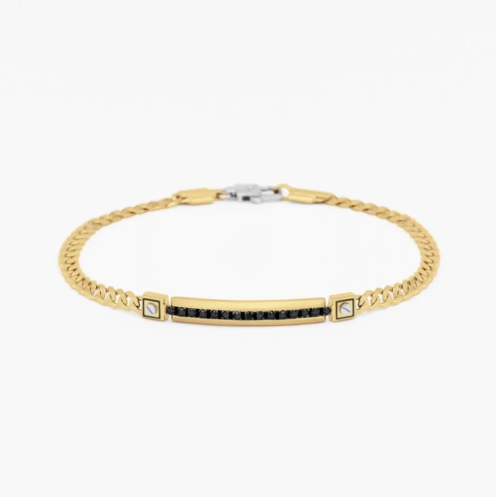 Zancan White Gold Bracelet With Diamonds.^Zancan Gioielli Store