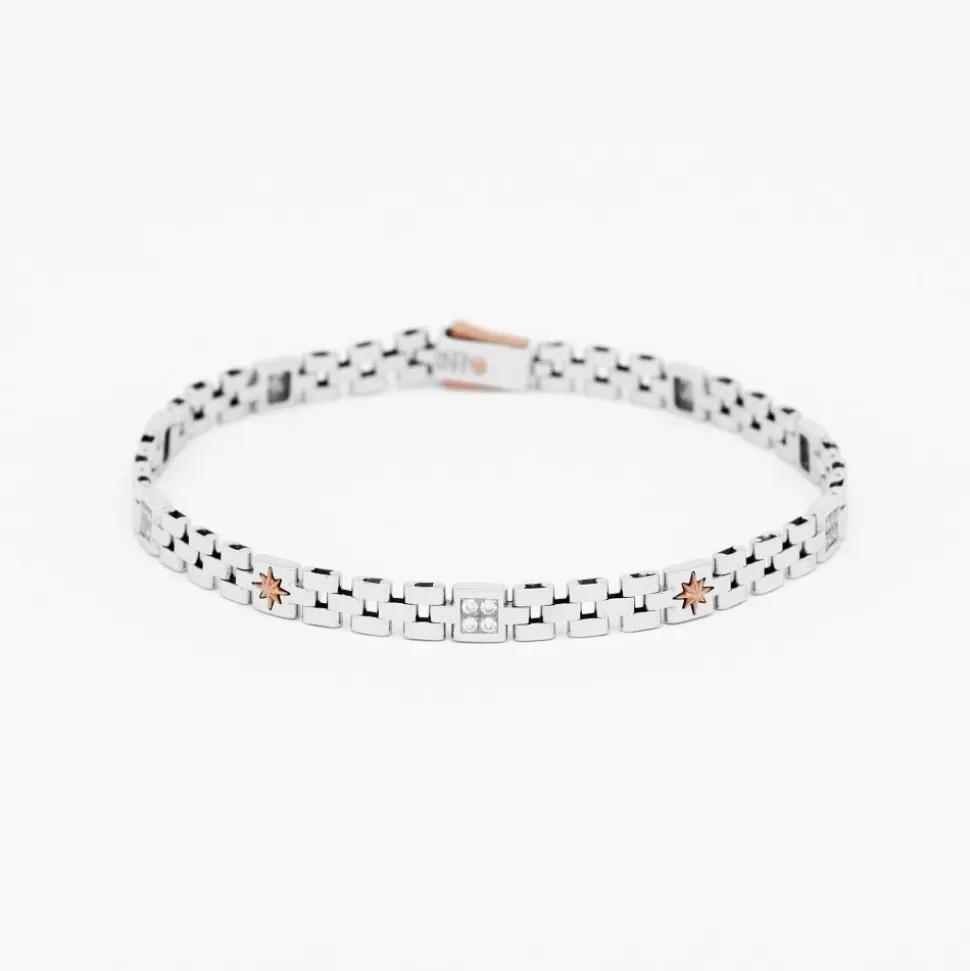 Zancan White Gold Bracelet With Diamonds.^Zancan Gioielli Online