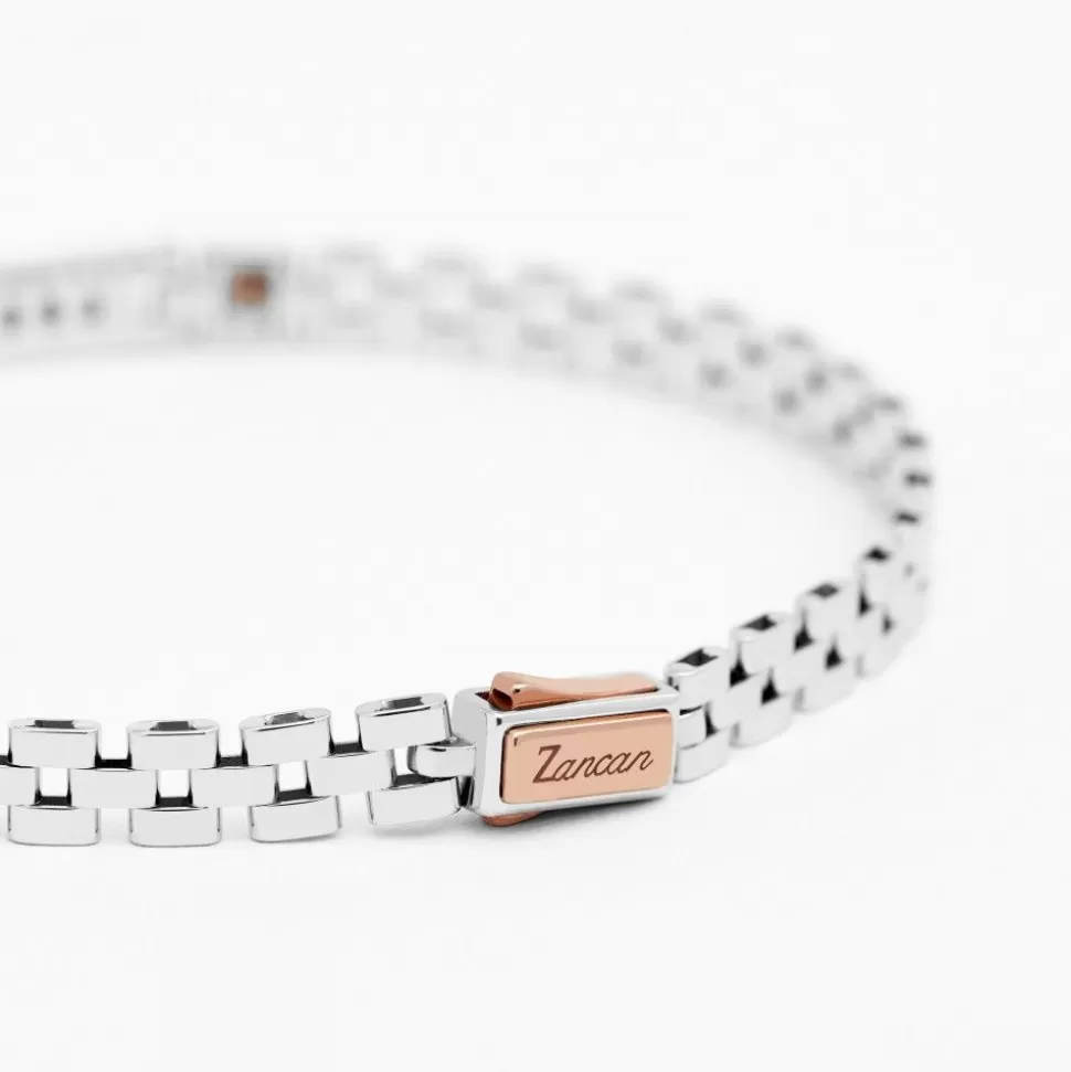 Zancan White Gold Bracelet With Diamonds.^Zancan Gioielli Online