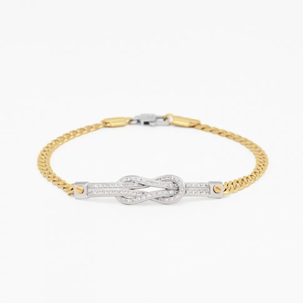 Zancan Yellow Gold Bracelet With Diamonds.^Zancan Gioielli Sale