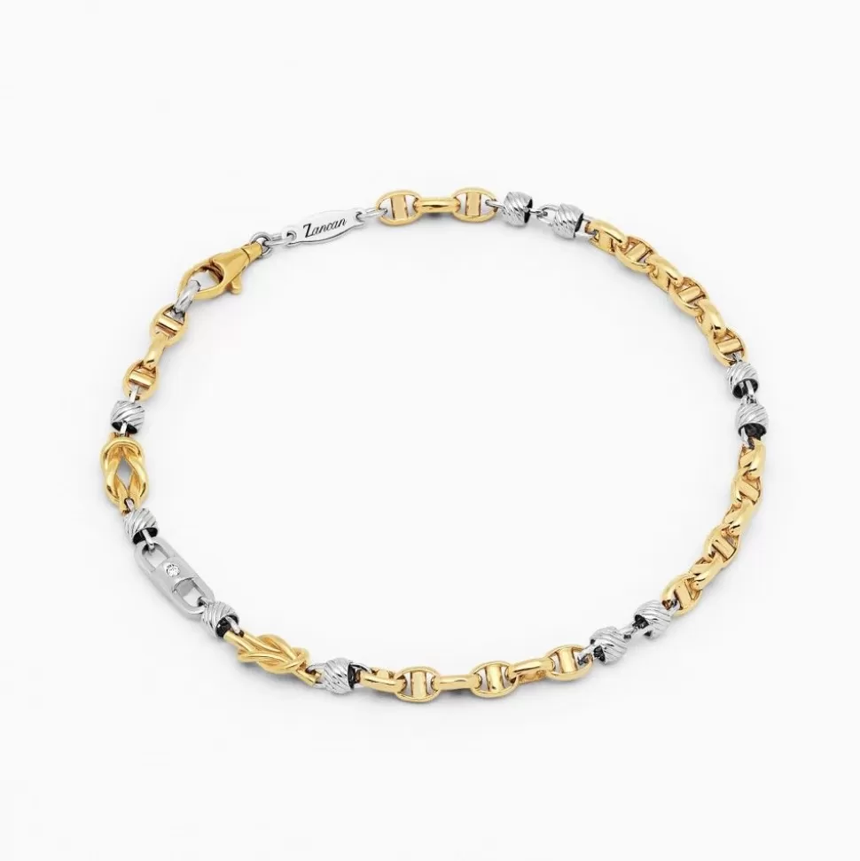 Zancan Yellow Gold Bracelet With Nautical Knot^Zancan Gioielli Shop