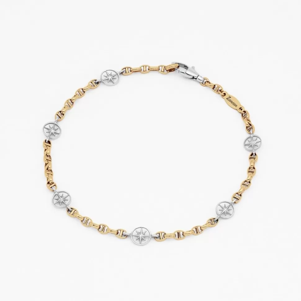 Zancan Yellow Gold Bracelet With Wind Rose^Zancan Gioielli Online